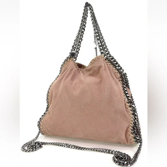 Stella McCartney Pink Chain Tote Bag - Picture 1 of 15